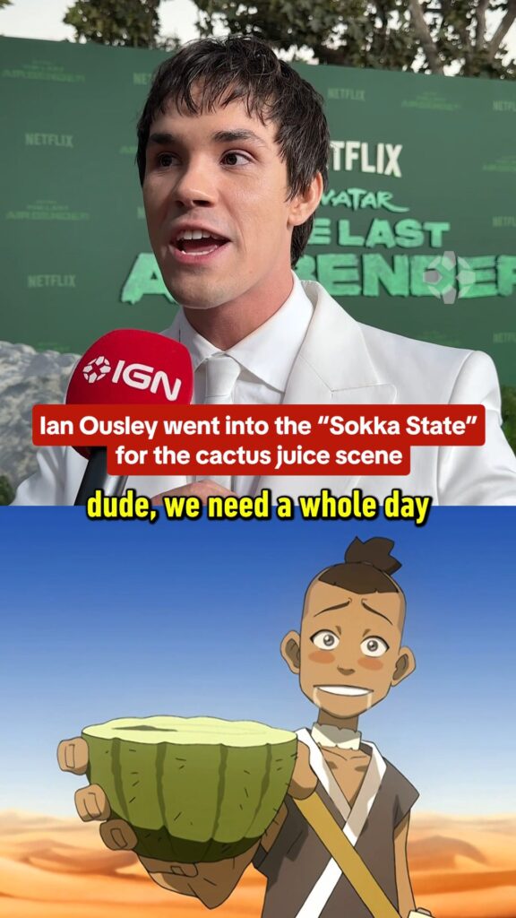 Ian Ousley On Sokka’s Iconic Cactus Juice Scene
