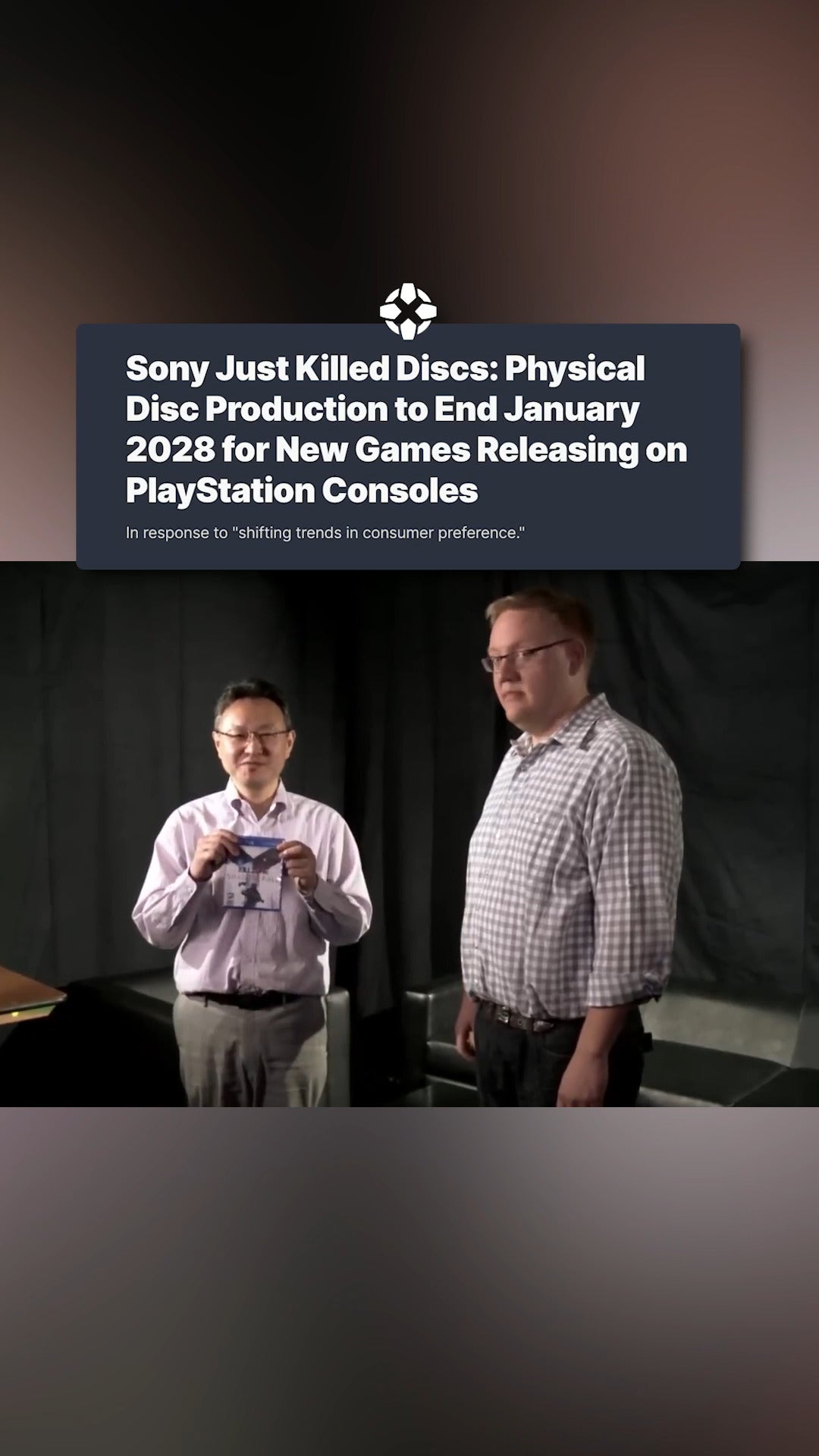 PlayStation Will No Longer Make Discs in 2028 - IGN Image